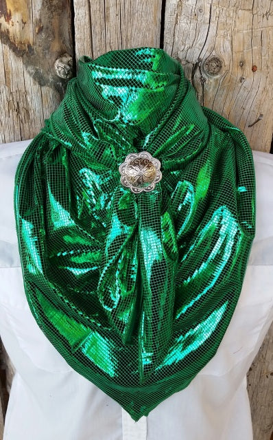 #J14 36" x 36" Wild Rag Shiny Green